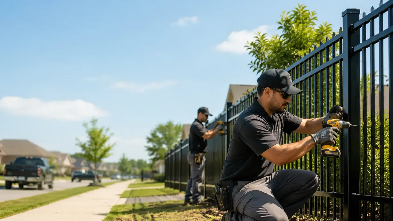 Metal Fence Installation in Quinton, AL